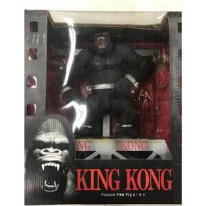 McFarlane King Kong 10” Figure Movie Maniacs 3 2000 NIB Stage Logo